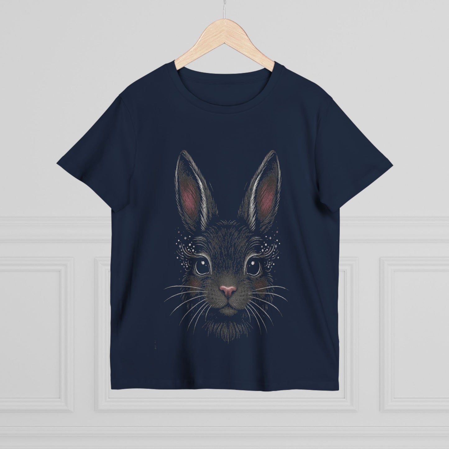 Bunthusiast’s Dream Tee – Sparkly Whiskers & Wonder Bunny - Women's Rabbit Graphic T-Shirt