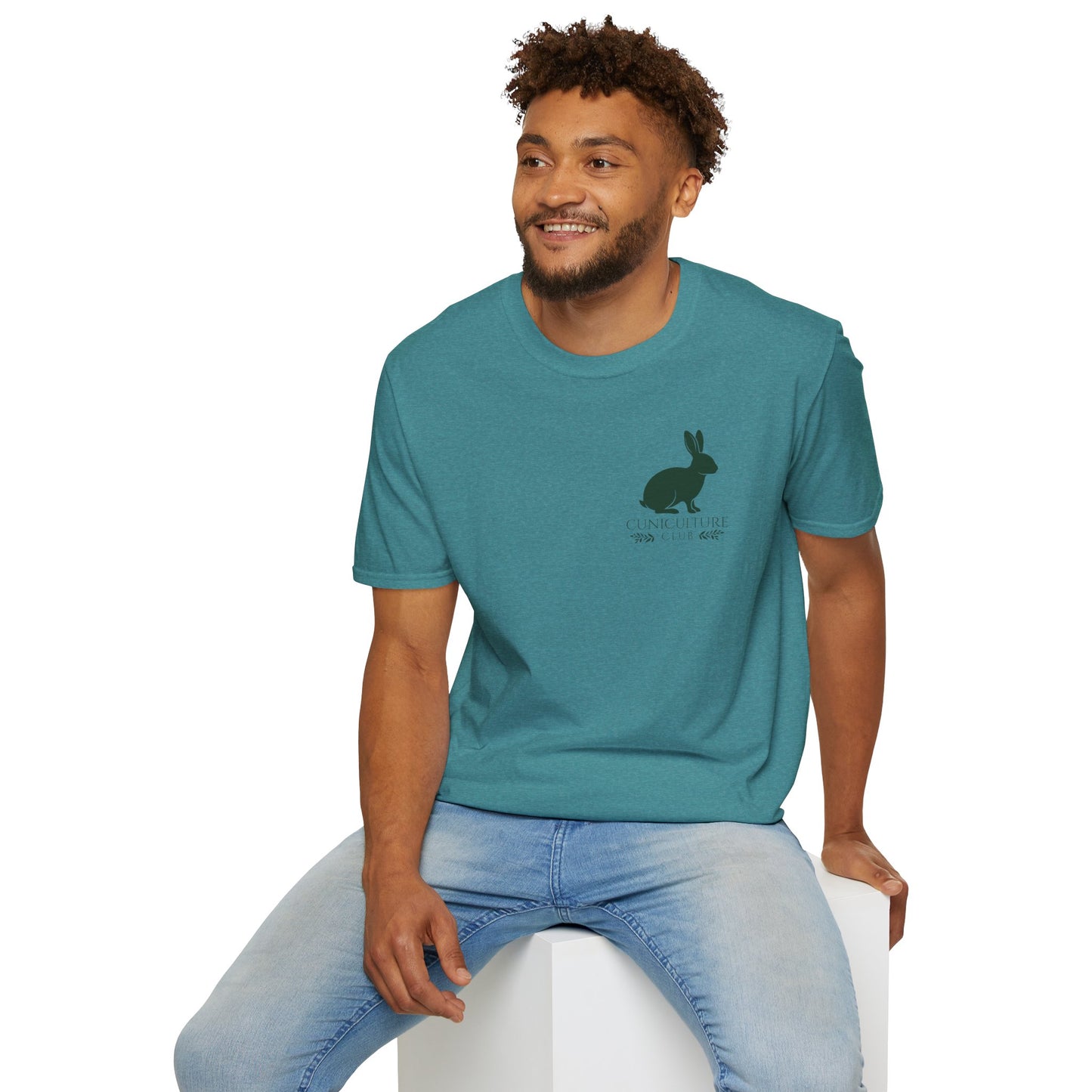 Cuniculture Club Classic Mini Logo Tee – CC Merch Collection Essential - Unisex Softstyle T-Shirt
