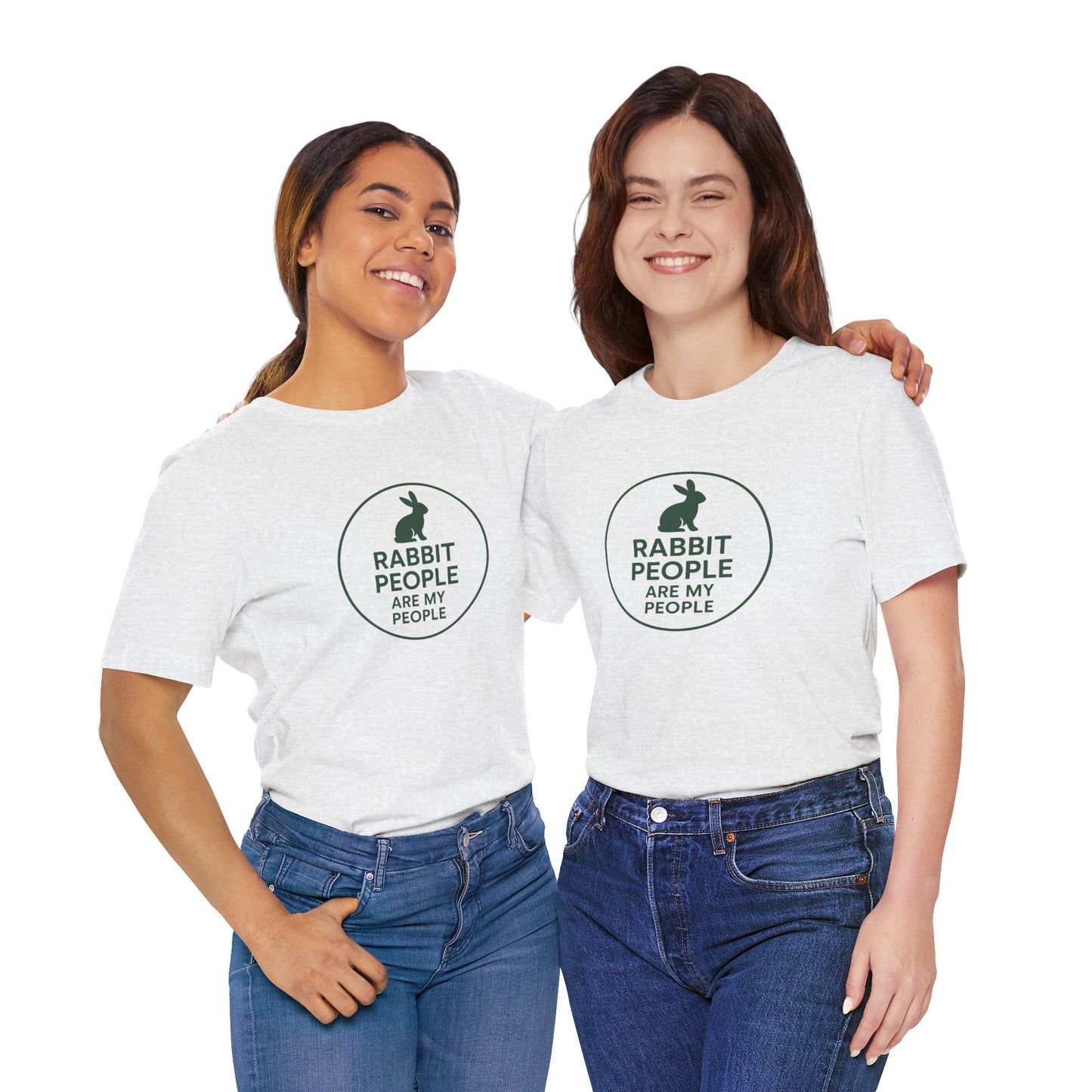 Rabbit People Are My People – Unisex Tee (Cuniculture Club Exclusive) - Rabbit Lovers T-Shirt