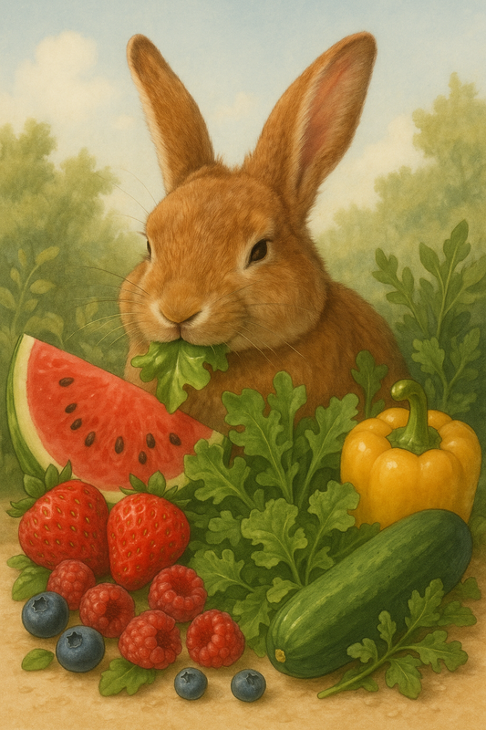 Summer Foods for Your Rabbits: Keeping Your Buns Cool and Healthy
