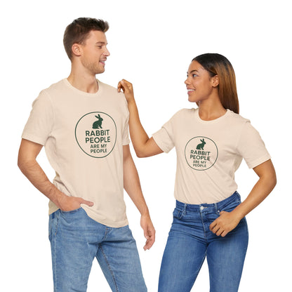 Rabbit People Are My People – Unisex Tee (Cuniculture Club Exclusive) - Rabbit Lovers T-Shirt