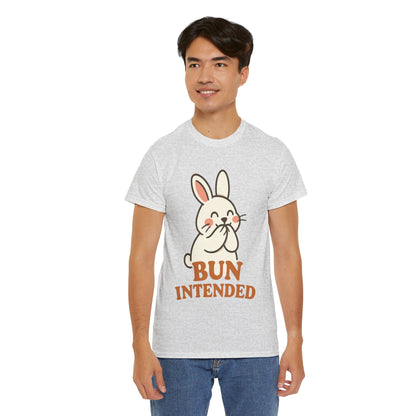 Cute Bunny Graphic Tee - Unisex Heavy Cotton Tee, Animal Lover Shirt, Easter Gift, Funny T-Shirt, Spring Fashion