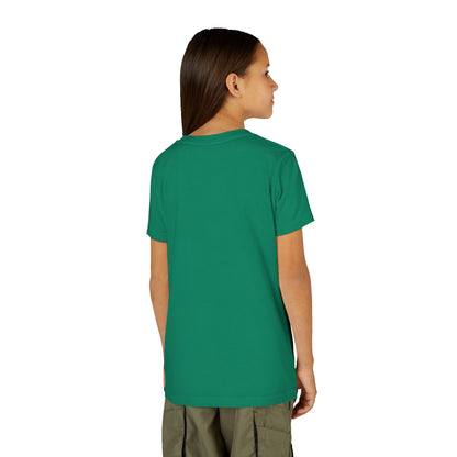 Cuniculture Club Youth Unisex T-Shirt – Distressed Clover & Bunny Emblem Tee - Fun Farm Kids Rabbit Club Shirt