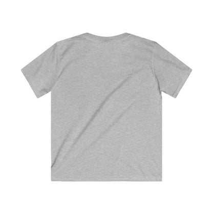 Hoppy Clover Club – Kids Softstyle Tee - Cute Bunny Rabbit T-Shirt - Farm Fun Children's Apparel