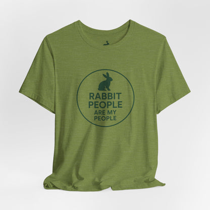 Rabbit People Are My People – Unisex Tee (Cuniculture Club Exclusive) - Rabbit Lovers T-Shirt