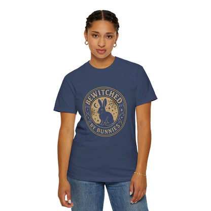 Bewitched by Bunnies Unisex T-shirt | Rabbit Enthusiast Tee - Halloween & Fall Collection