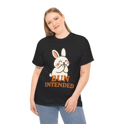 Cute Bunny Graphic Tee - Unisex Heavy Cotton Tee, Animal Lover Shirt, Easter Gift, Funny T-Shirt, Spring Fashion