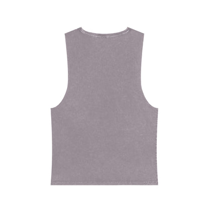 Stonewash Bun Intended Tank Top - Retro Graphic Tee - Vintage Casual Summer Wear - Gift for Rabbit Lovers - Everyday Style