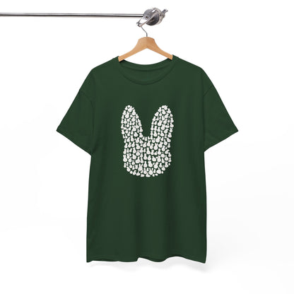 “Bun Within a Bun” Rabbit Head Shirt – Cuniculture Club Original - Cute Bunny Graphic Tee - Unisex Heavy Cotton T-Shirt