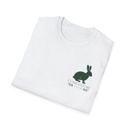 Cuniculture Club Classic Mini Logo Tee – CC Merch Collection Essential - Unisex Softstyle T-Shirt
