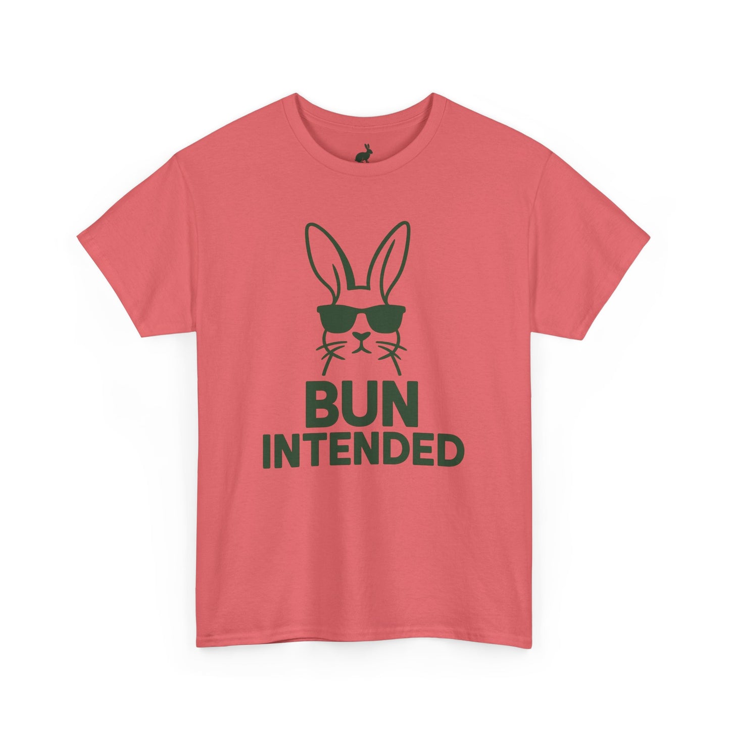 Bun Intended Rabbit in Sunglasses T-Shirt – Unisex Graphic Bunny Tee - Humorous Pun Shirt