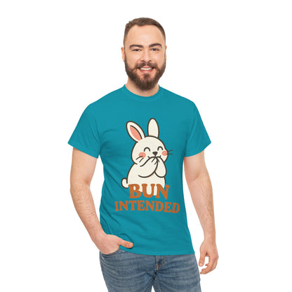 Cute Bunny Graphic Tee - Unisex Heavy Cotton Tee, Animal Lover Shirt, Easter Gift, Funny T-Shirt, Spring Fashion