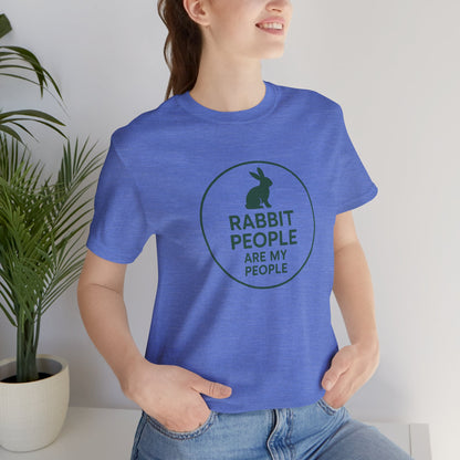 Rabbit People Are My People – Unisex Tee (Cuniculture Club Exclusive) - Rabbit Lovers T-Shirt
