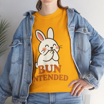 Cute Bunny Graphic Tee - Unisex Heavy Cotton Tee, Animal Lover Shirt, Easter Gift, Funny T-Shirt, Spring Fashion