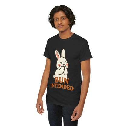 Cute Bunny Graphic Tee - Unisex Heavy Cotton Tee, Animal Lover Shirt, Easter Gift, Funny T-Shirt, Spring Fashion