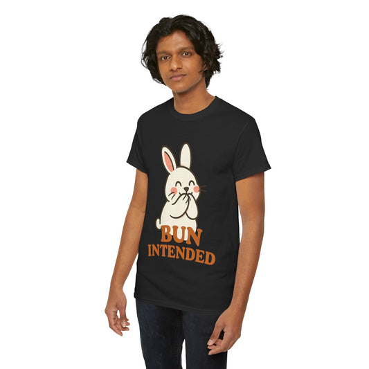 Cute Bunny Graphic Tee - Unisex Heavy Cotton Tee, Animal Lover Shirt, Easter Gift, Funny T-Shirt, Spring Fashion