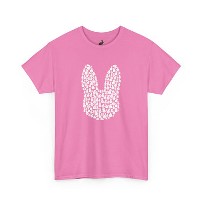 “Bun Within a Bun” Rabbit Head Shirt – Cuniculture Club Original - Cute Bunny Graphic Tee - Unisex Heavy Cotton T-Shirt