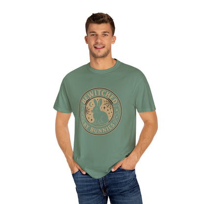Bewitched by Bunnies Unisex T-shirt | Rabbit Enthusiast Tee - Halloween & Fall Collection