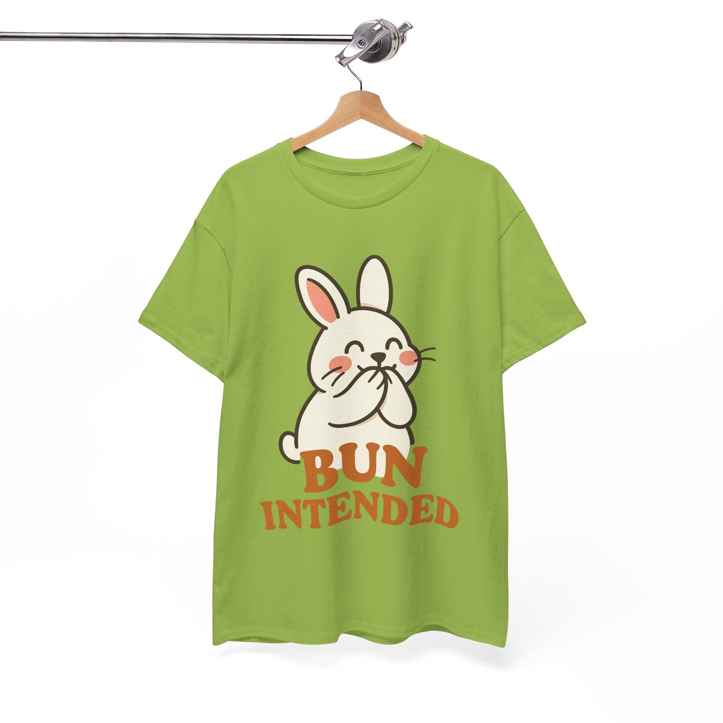 Cute Bunny Graphic Tee - Unisex Heavy Cotton Tee, Animal Lover Shirt, Easter Gift, Funny T-Shirt, Spring Fashion