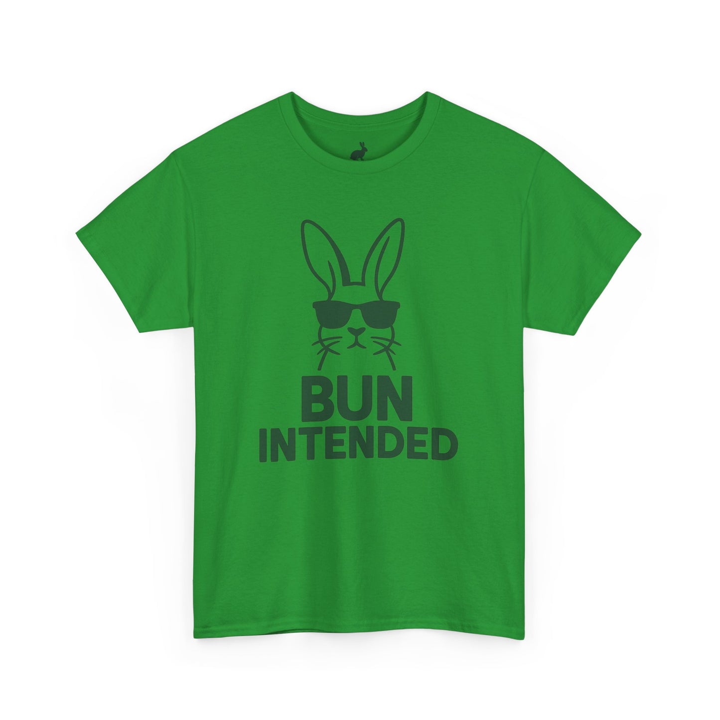 Bun Intended Rabbit in Sunglasses T-Shirt – Unisex Graphic Bunny Tee - Humorous Pun Shirt