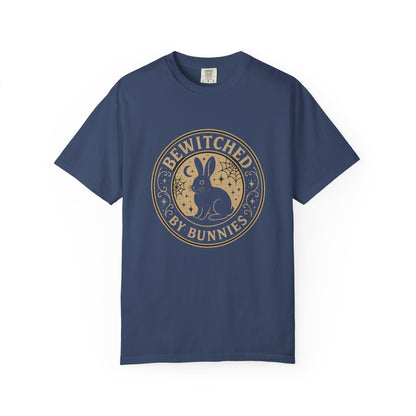 Bewitched by Bunnies Unisex T-shirt | Rabbit Enthusiast Tee - Halloween & Fall Collection