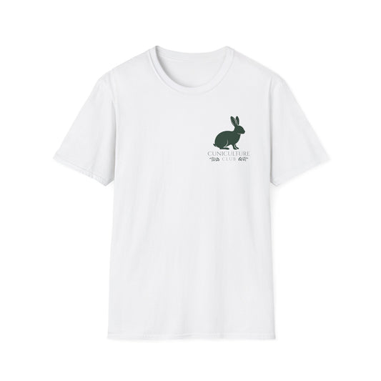Cuniculture Club Classic Mini Logo Tee – CC Merch Collection Essential - Unisex Softstyle T-Shirt