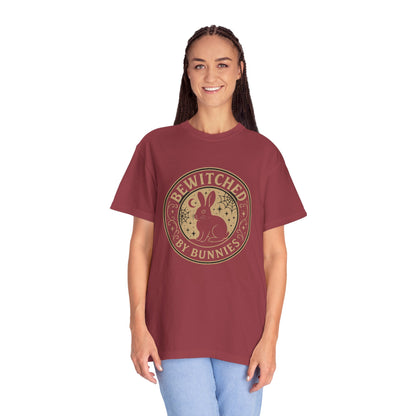Bewitched by Bunnies Unisex T-shirt | Rabbit Enthusiast Tee - Halloween & Fall Collection