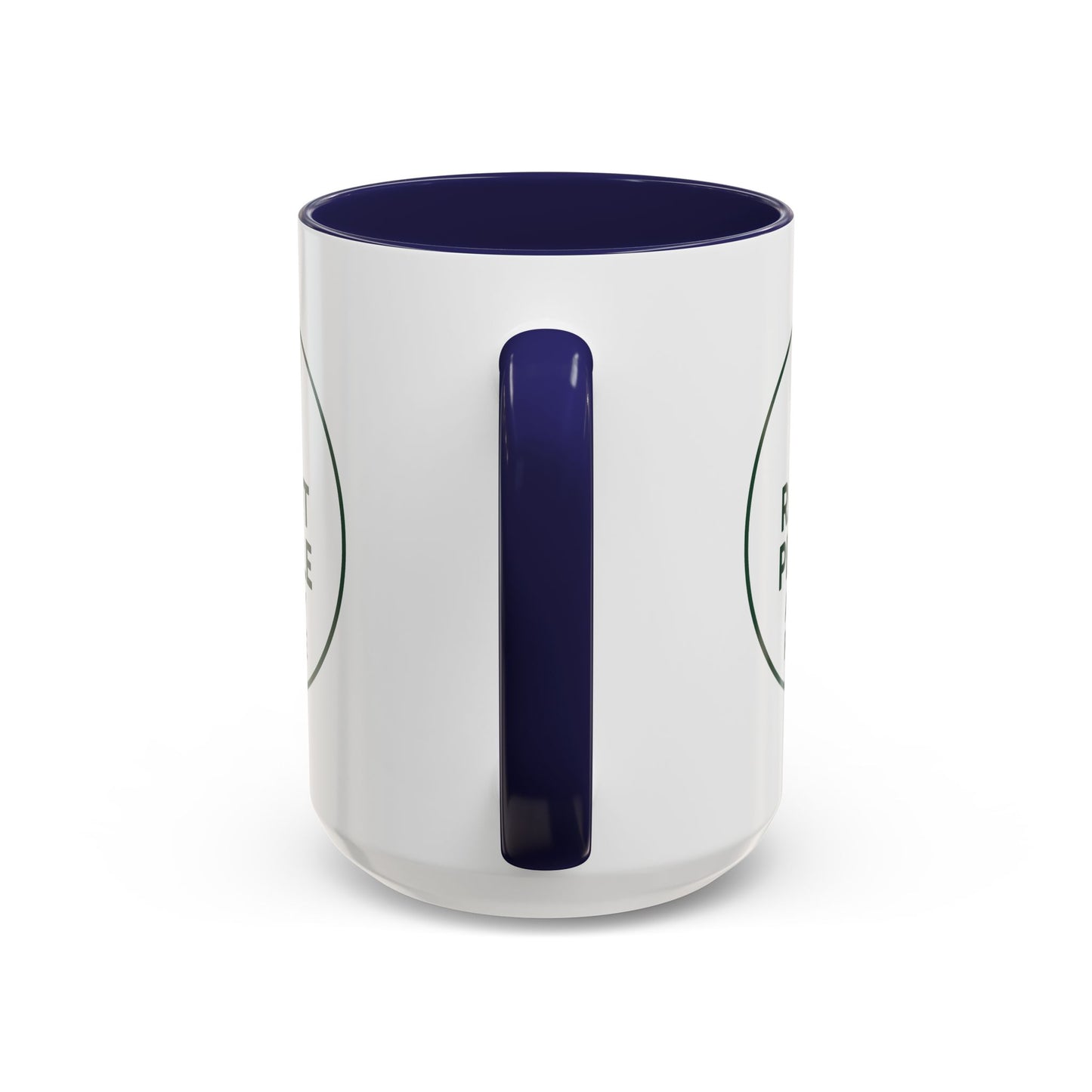 Rabbit People Are My People Ceramic Mug – Multiple Accent Colors Coffee Mug - Two Sizes: 11 oz & 15 oz