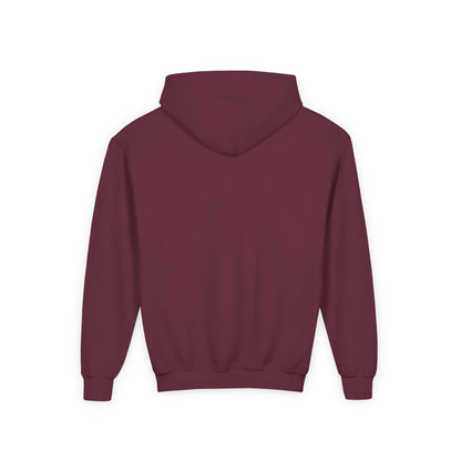 Youth “Hoppy Clover Club” Heavy Blend Hooded Sweatshirt – Lucky Rabbits & Clover Design