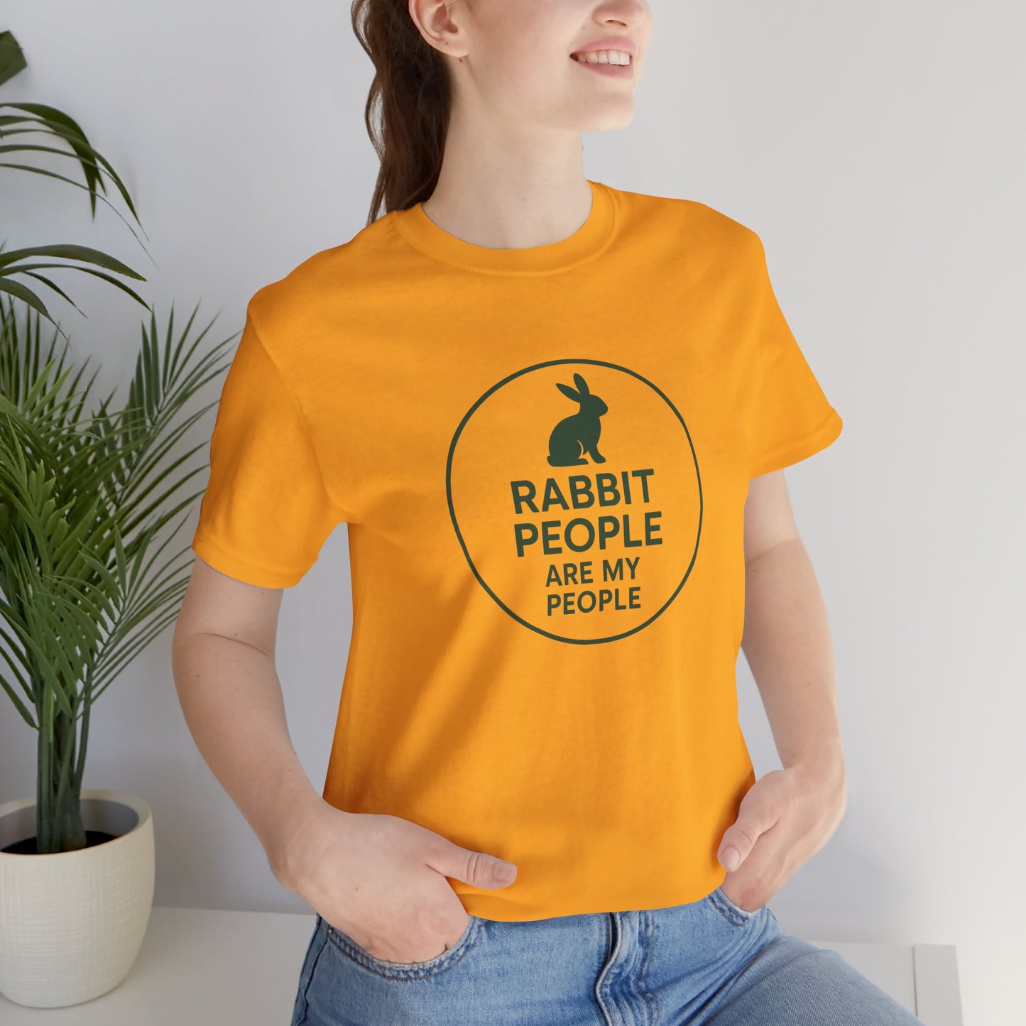 Rabbit People Are My People – Unisex Tee (Cuniculture Club Exclusive) - Rabbit Lovers T-Shirt