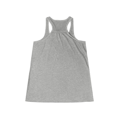 Too Hot to Chill Flowy Racerback Tank Top | Women’s Rabbit Graphic Tee - Funny Bunny Summer Edition