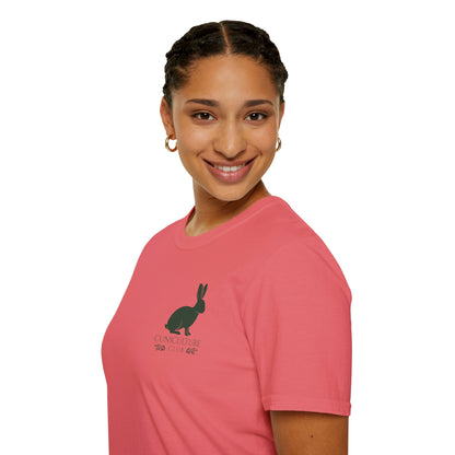 Cuniculture Club Classic Mini Logo Tee – CC Merch Collection Essential - Unisex Softstyle T-Shirt
