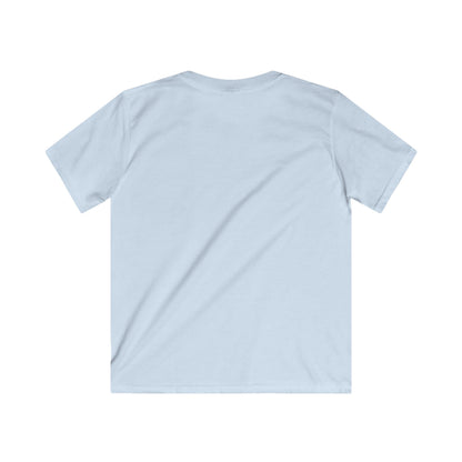 Hoppy Clover Club – Kids Softstyle Tee - Cute Bunny Rabbit T-Shirt - Farm Fun Children's Apparel
