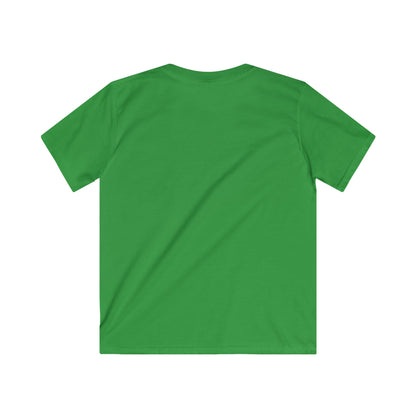Hoppy Clover Club – Kids Softstyle Tee - Cute Bunny Rabbit T-Shirt - Farm Fun Children's Apparel