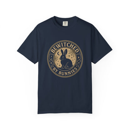 Bewitched by Bunnies Unisex T-shirt | Rabbit Enthusiast Tee - Halloween & Fall Collection