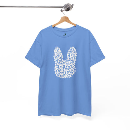 “Bun Within a Bun” Rabbit Head Shirt – Cuniculture Club Original - Cute Bunny Graphic Tee - Unisex Heavy Cotton T-Shirt