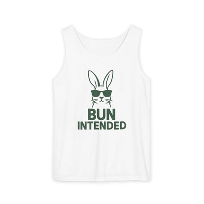 “Bun Intended” Funny Rabbit Tank Top – Unisex Summer Bunny Shirt