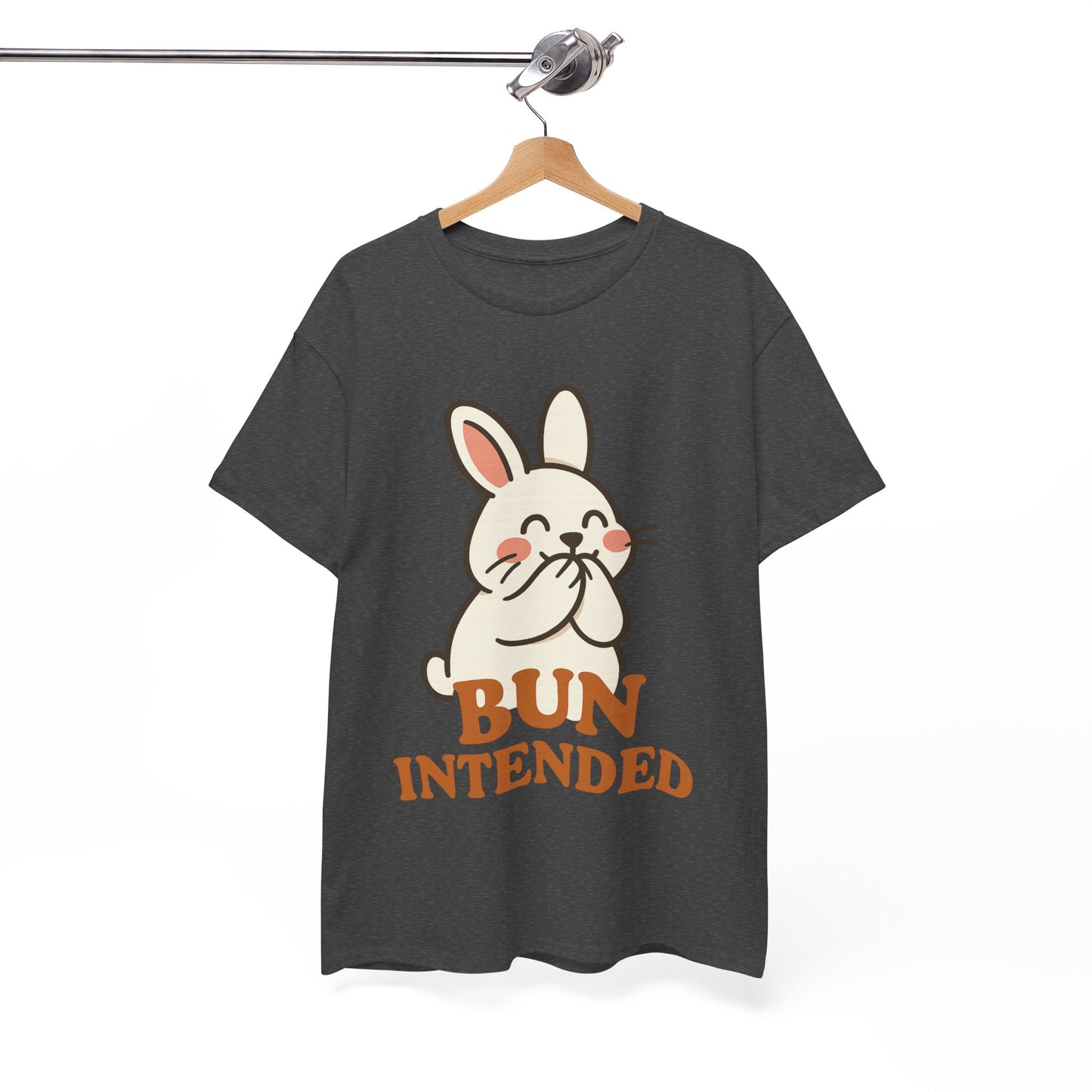 Cute Bunny Graphic Tee - Unisex Heavy Cotton Tee, Animal Lover Shirt, Easter Gift, Funny T-Shirt, Spring Fashion