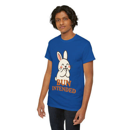 Cute Bunny Graphic Tee - Unisex Heavy Cotton Tee, Animal Lover Shirt, Easter Gift, Funny T-Shirt, Spring Fashion