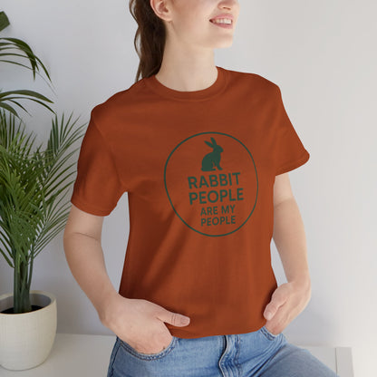 Rabbit People Are My People – Unisex Tee (Cuniculture Club Exclusive) - Rabbit Lovers T-Shirt