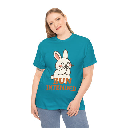 Cute Bunny Graphic Tee - Unisex Heavy Cotton Tee, Animal Lover Shirt, Easter Gift, Funny T-Shirt, Spring Fashion