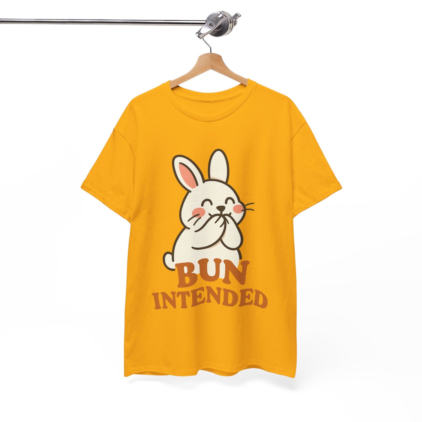 Cute Bunny Graphic Tee - Unisex Heavy Cotton Tee, Animal Lover Shirt, Easter Gift, Funny T-Shirt, Spring Fashion
