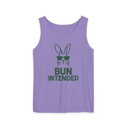“Bun Intended” Funny Rabbit Tank Top – Unisex Summer Bunny Shirt