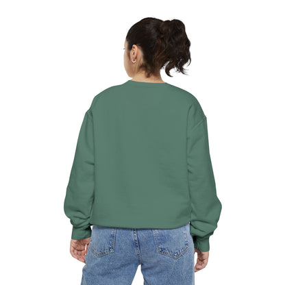 Girls Will Be Girls Rabbit Witch Circle – Garment-Dyed Bunny Sweatshirt | Halloween & Fall Collection