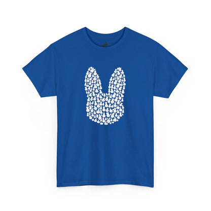 “Bun Within a Bun” Rabbit Head Shirt – Cuniculture Club Original - Cute Bunny Graphic Tee - Unisex Heavy Cotton T-Shirt