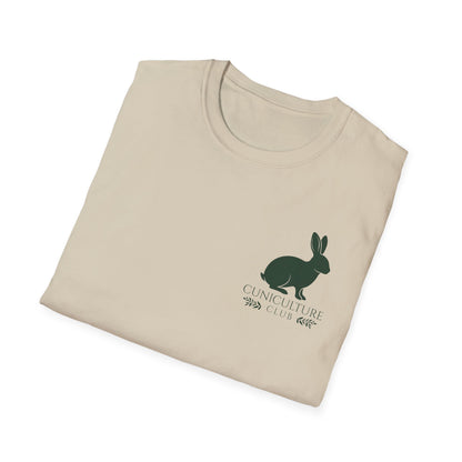 Cuniculture Club Classic Mini Logo Tee – CC Merch Collection Essential - Unisex Softstyle T-Shirt