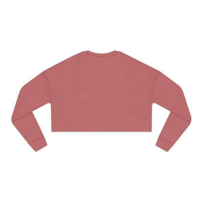 Painted Bunny Art Cropped Sweatshirt – Artsy Rabbit Vibes for Bunthusiasts - Cozy Animal Apparel