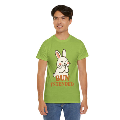 Cute Bunny Graphic Tee - Unisex Heavy Cotton Tee, Animal Lover Shirt, Easter Gift, Funny T-Shirt, Spring Fashion