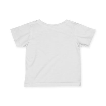 Hoppy Clover Club – Infant Fine Jersey Bunny Tee - Cute Rabbit Baby T-Shirt - Toddler Shirt