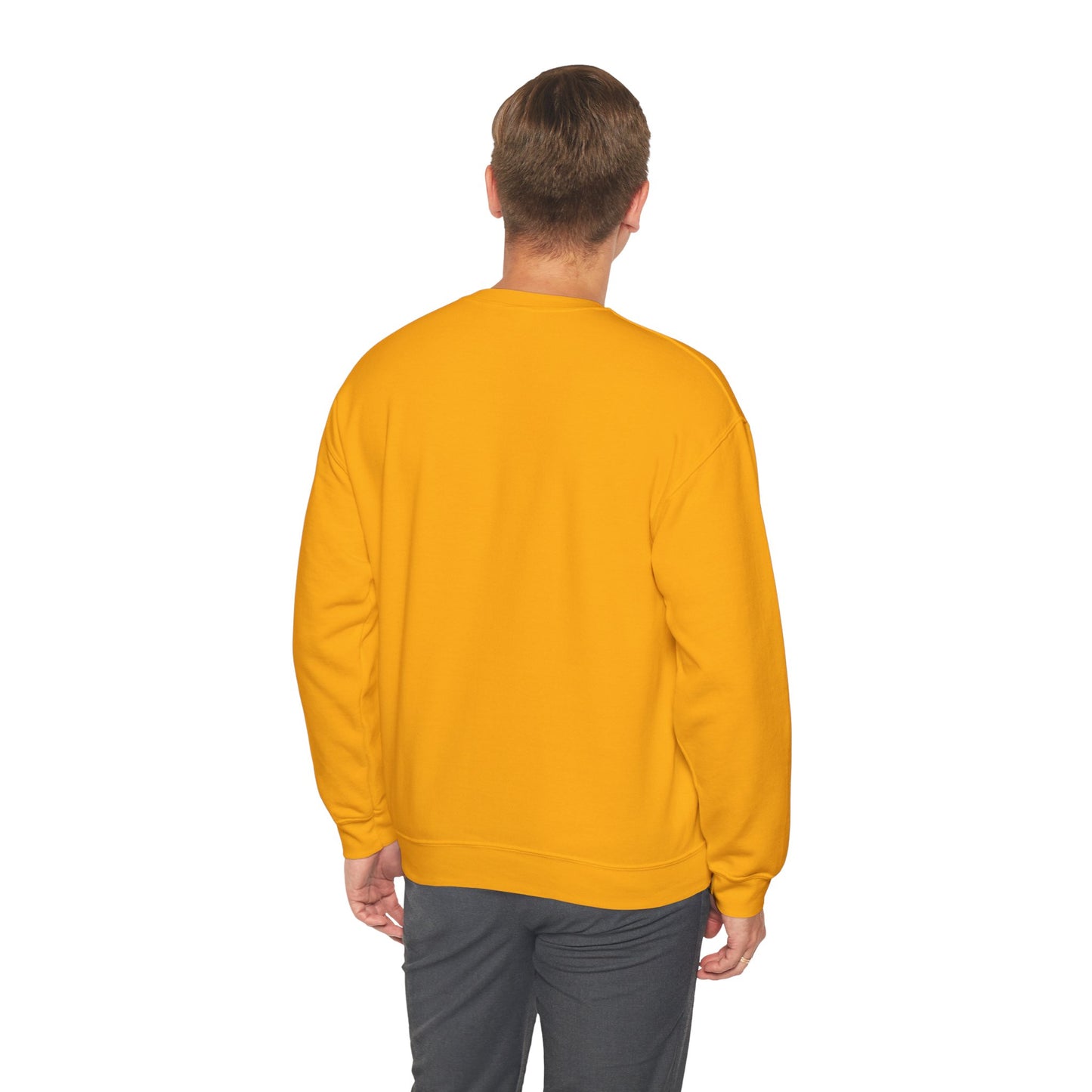 Hoppy Fall – Unisex Cozy Sweatshirt | Rabbit & Autumn Leaves Comfy Crewneck | Fall Fashion - Seasonal Halloween Gift